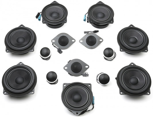 BACKORDERED - SHIPS SECOND HALF OF JULY - RECOMMEND YOU ORDER NOW, LIMITED FUTURE INVENTORY - Stage One BMW Speaker Upgrade for F06/F10 Gran Coupe/Sedan with Harman Kardon