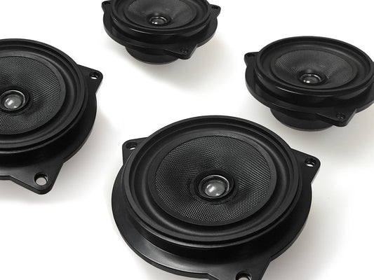 Bavsound Coaxial Stage One BMW Speaker Upgrade for F20/F21 Hatchback with Base Audio