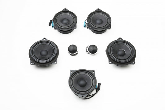 BACKORDERED - SHIPS 07/23 - RECOMMEND YOU ORDER NOW - Stage One BMW Speaker Upgrade for F20/F21 Hatchback with Standard Hi-Fi