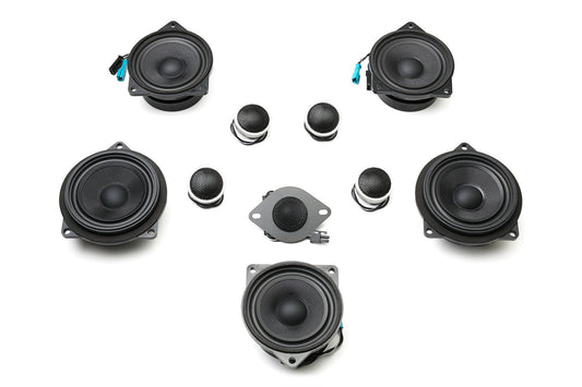BACKORDERED - SHIPS 07/23 - RECOMMEND YOU ORDER NOW - Stage One BMW Speaker Upgrade for F20/F21 Hatchback with Harman Kardon