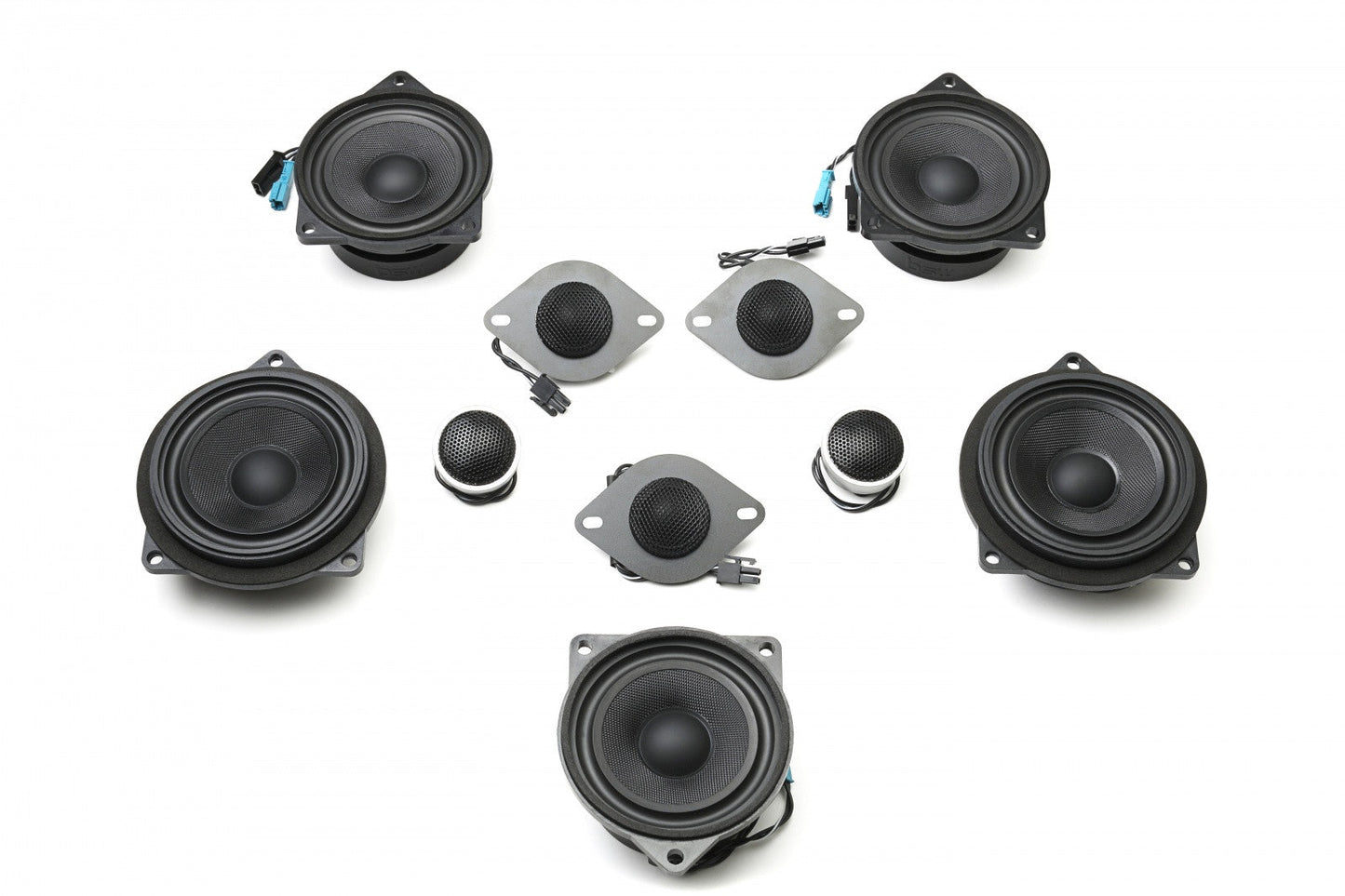 BACKORDERED - SHIPS SECOND HALF OF JULY - RECOMMEND YOU ORDER NOW, LIMITED FUTURE INVENTORY - Stage One BMW Speaker Upgrade for F22/F87 Coupe with Harman Kardon