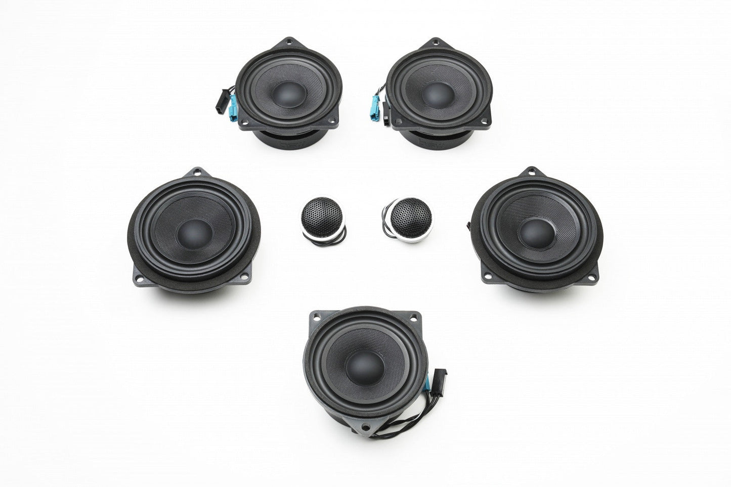 BACKORDERED - SHIPS SECOND HALF OF JULY - RECOMMEND YOU ORDER NOW, LIMITED FUTURE INVENTORY - Stage One BMW Speaker Upgrade for F32/F36/F82 with Standard Hi-Fi