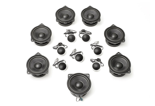 BACKORDERED - SHIPS 07/23 - RECOMMEND YOU ORDER NOW - Stage One BMW Speaker Upgrade for F44 Gran Coupe with Harman Kardon