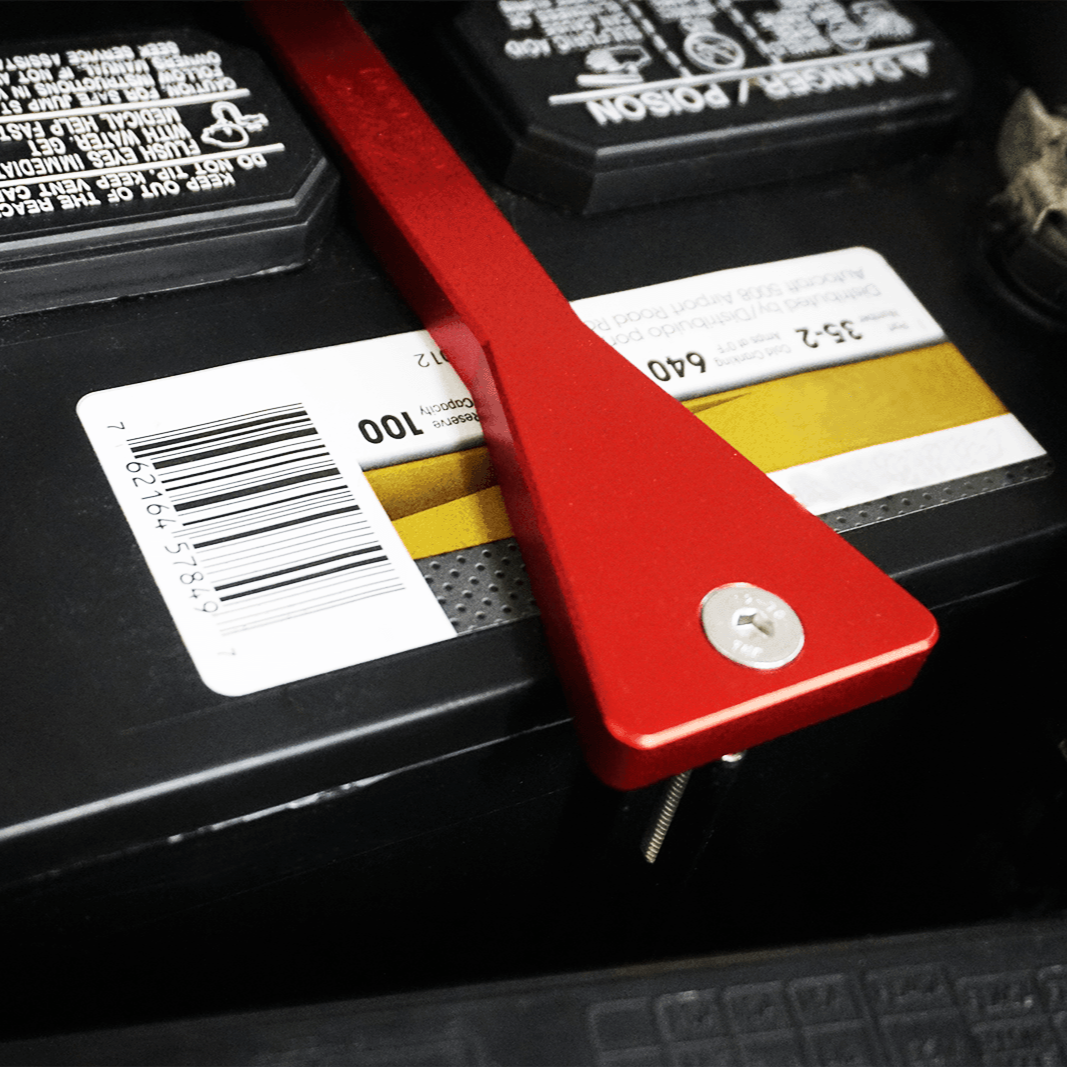 ZSPEC Battery Hold Down/Bracket for '23+ Nissan Z RZ34, Billet w/ Stainless Hardware