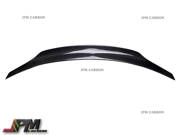 PSM Style Carbon Fiber Trunk Spoiler Fits For 2019-2023 Mercedes-Benz C257 CLS-Class Sedan Only