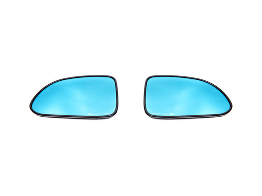 ApexVision Blue Tinted Side View Mirror Glass Set w/ Defrost - Honda S2000 AP1/AP2
