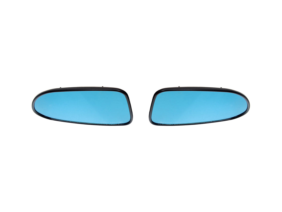 ApexVision Blue Tinted Side View Mirror Glass Set w/ Defrost - Honda S2000 AP1/AP2