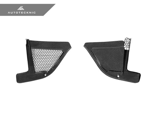 AutoTecknic Dry Carbon Engine Cowl Panel Trim Set - F95 X5M | F96 X6M
