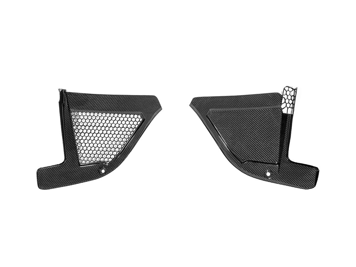 AutoTecknic Dry Carbon Engine Cowl Panel Trim Set - BMW G05 X5 | G06 X6 | G07 X7