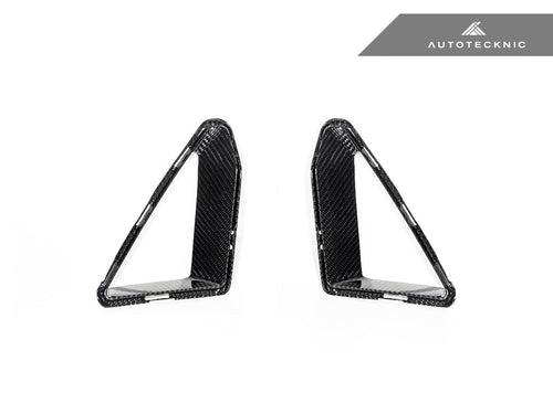 AutoTecknic Front Bumper Carbon Air Curtain Set - G90/ G99 M5