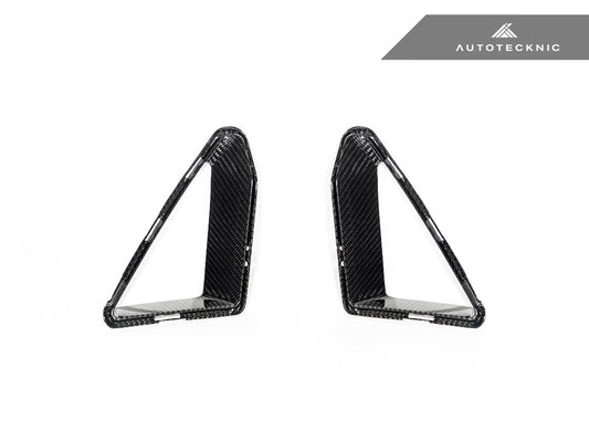 AutoTecknic Front Bumper Carbon Air Curtain Set - G90/ G99 M5