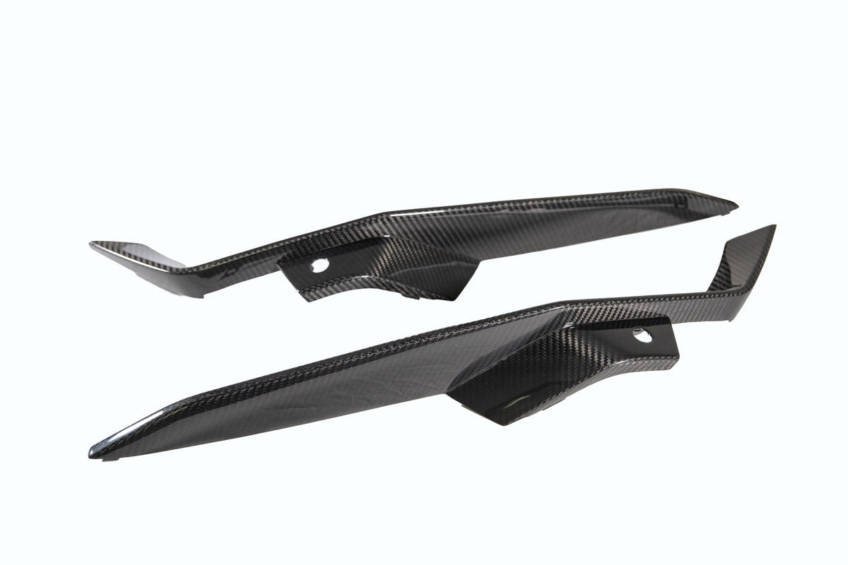 Carbon Fiber Front Bumper Grille Inserts - Chevrolet Corvette C8 Z06