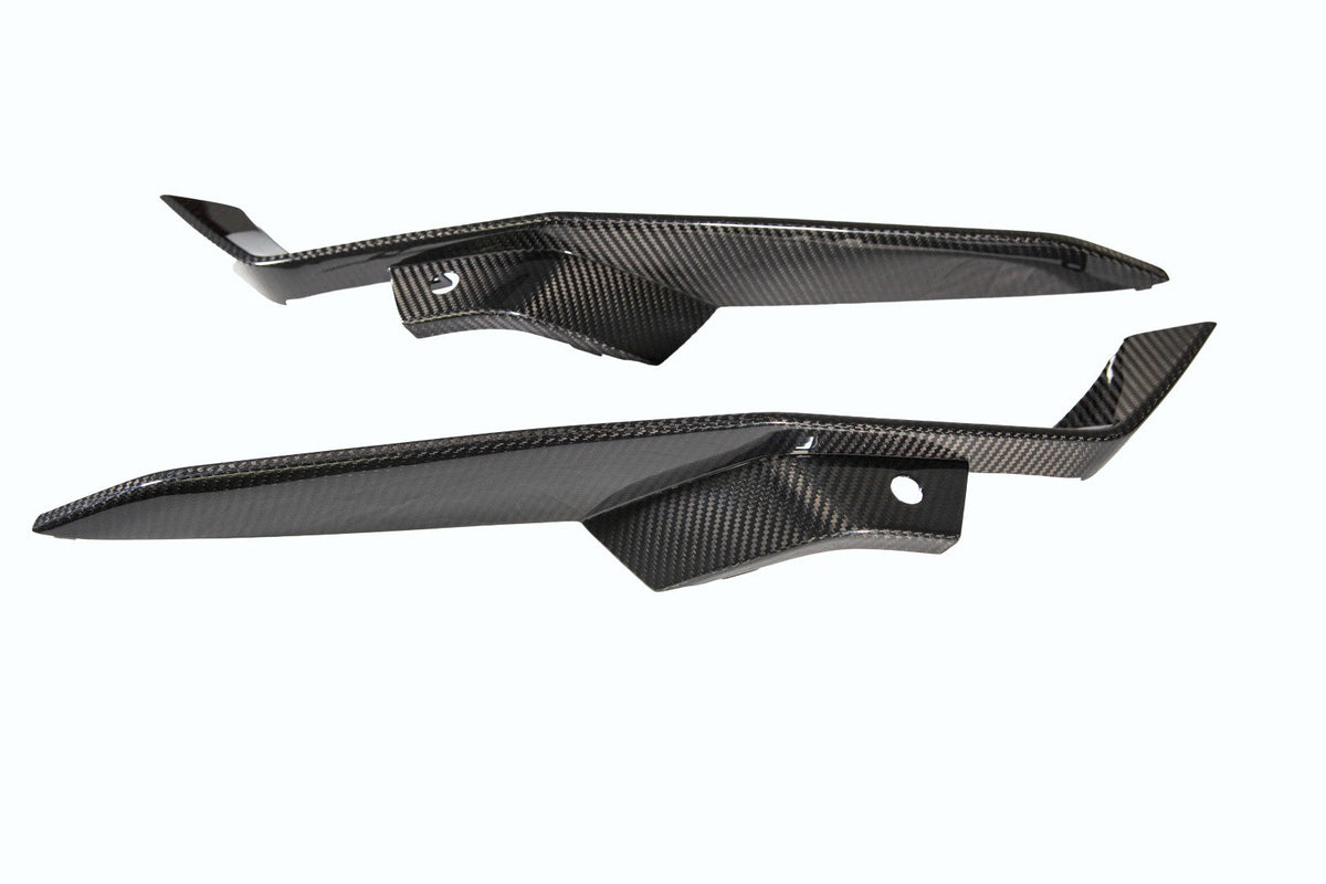 Carbon Fiber Front Bumper Grille Inserts - Chevrolet Corvette C8 Z06