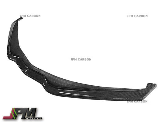 [JPMCarbon] Stage 1 Style Carbon Fiber  Front Bumper Add-on Lip Fits For 2014-2019 Chevrolet Corvette C7