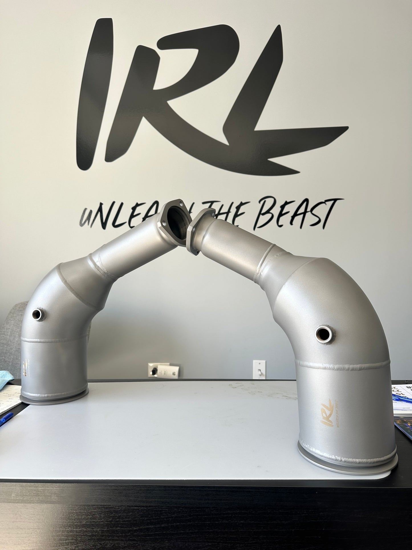 IRL Audi C8 RS7 Downpipes