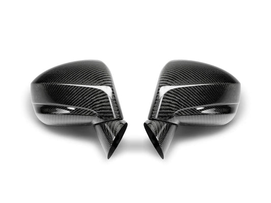 AutoTecknic Replacement Dry Carbon Mirror Covers - Nissan R35 GTR