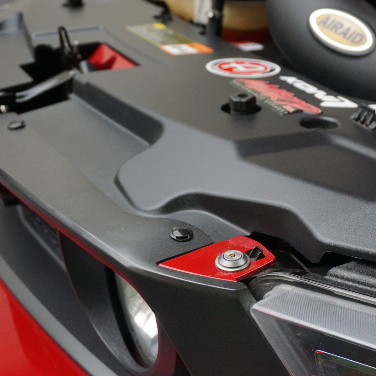 ZSPEC Fenders-Rad-Brackets-Hood-Prop-Headlights Fasteners for '05-14 S197 Ford Mustang, Stainless & Billet