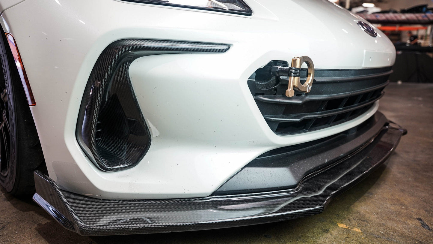 Carbon Fiber Subaru BRZ Front Bumper Scoop 2022-2024