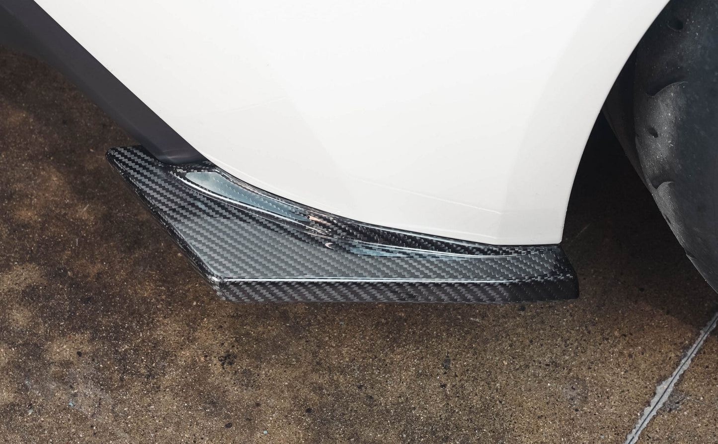 Carbon Fiber Toyota GR86/ Subaru BRZ Rear Bumper Skirts 2022-2024