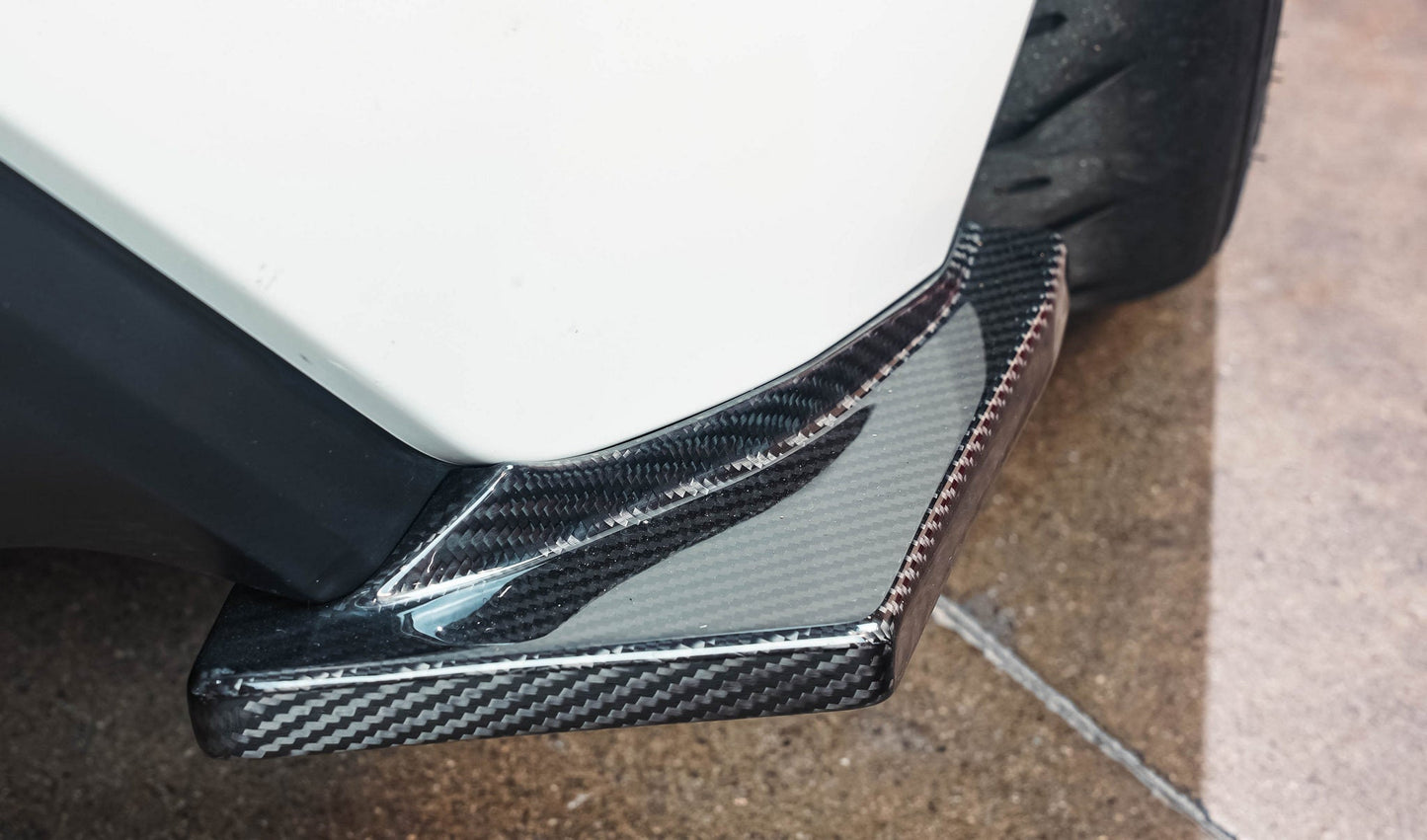 Carbon Fiber Toyota GR86/ Subaru BRZ Rear Bumper Skirts 2022-2024