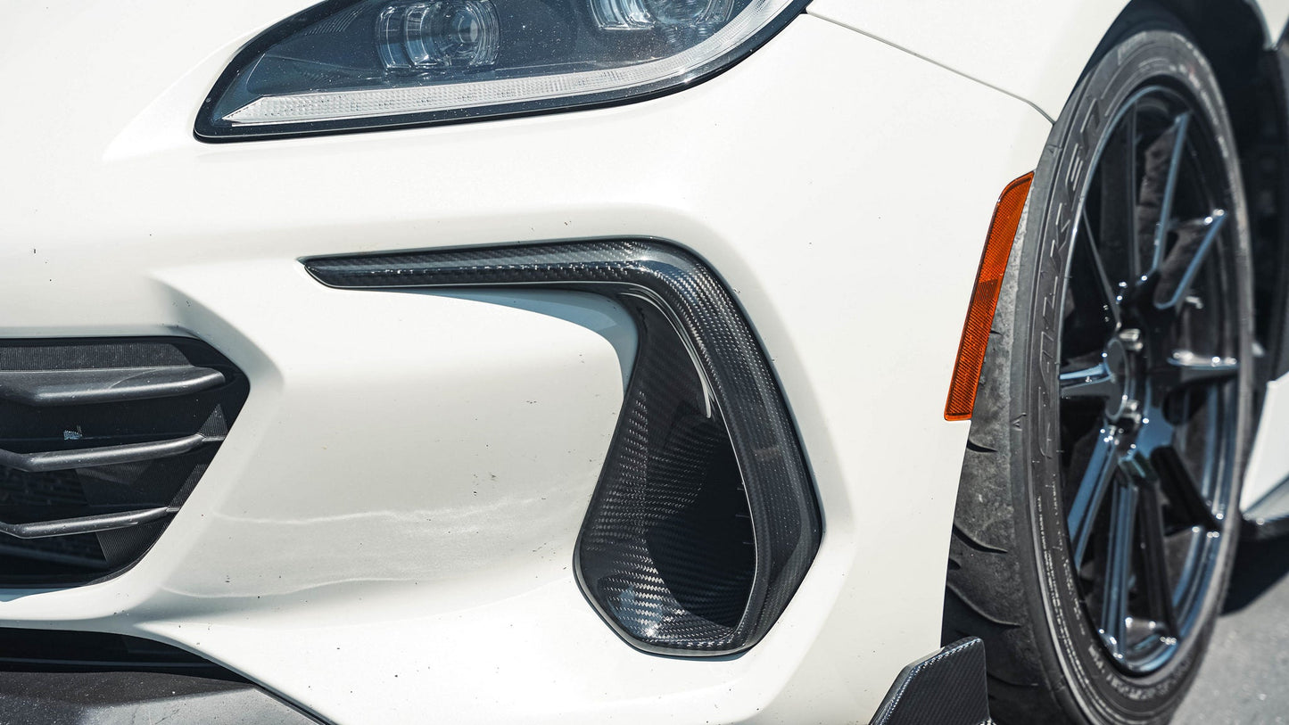 Carbon Fiber Subaru BRZ Front Bumper Scoop 2022-2024