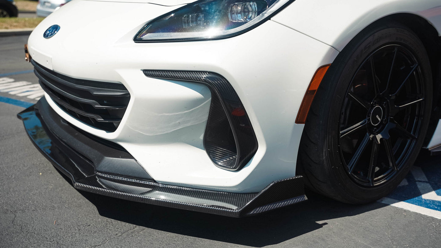 Carbon Fiber Subaru BRZ Front Bumper Scoop 2022-2024