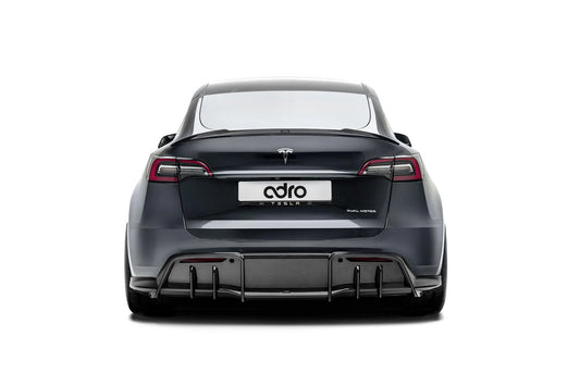 ADRO - PrePreg Carbon Fiber Rear Diffuser || Model Y