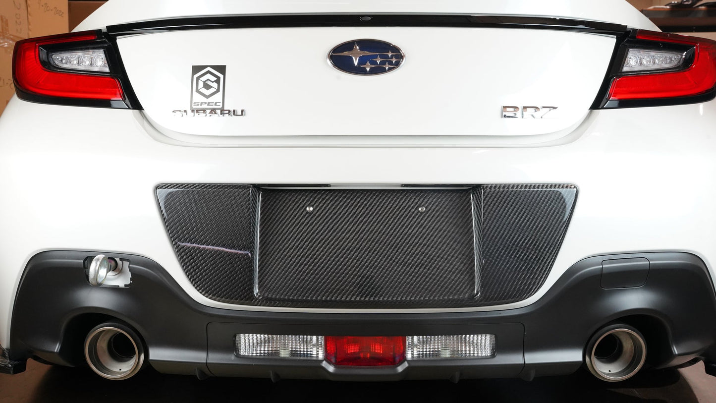 Carbon Fiber Toyota GR86/ Subaru BRZ License Plate Frame 2022-2024