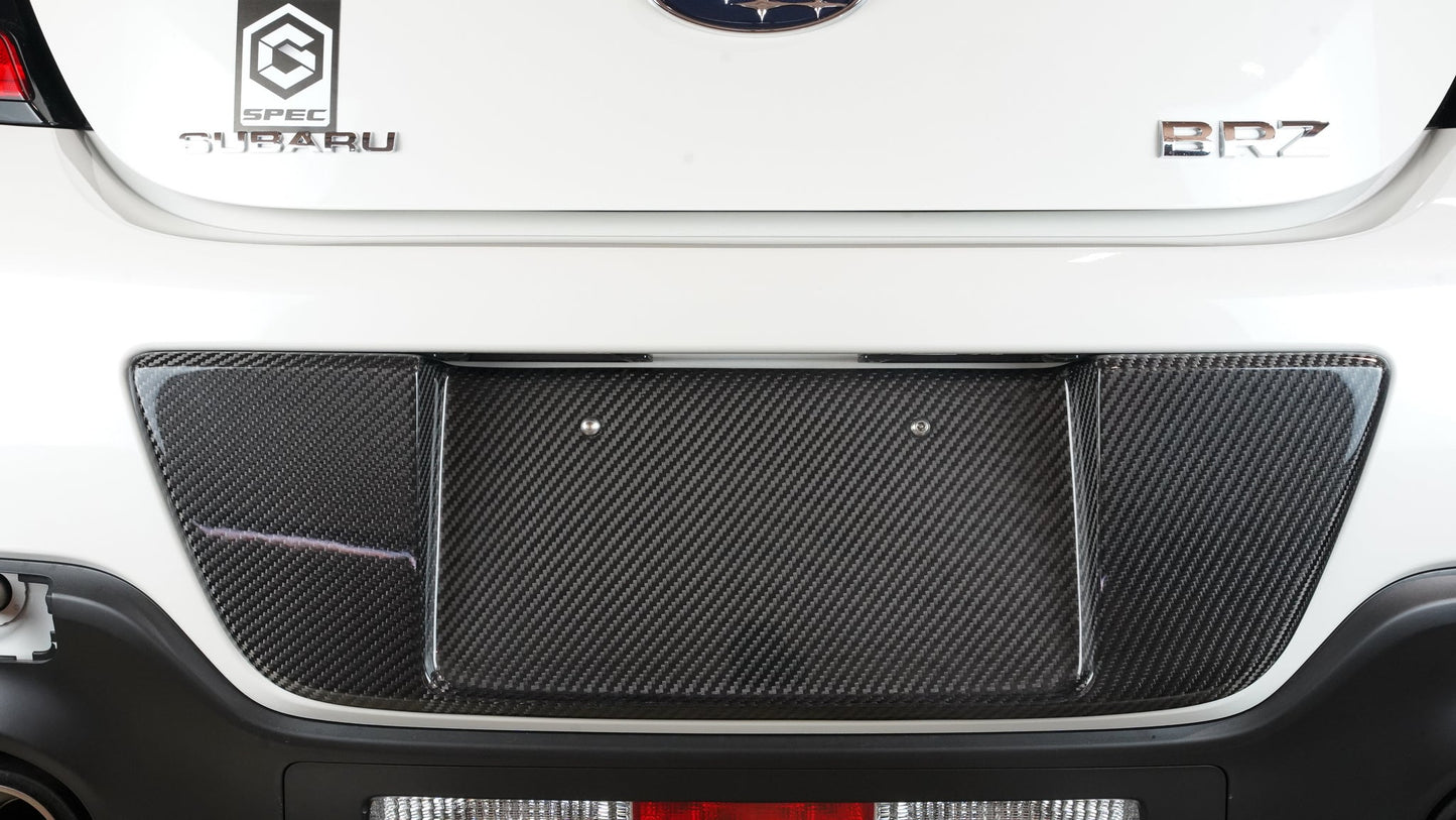 Carbon Fiber Toyota GR86/ Subaru BRZ License Plate Frame 2022-2024