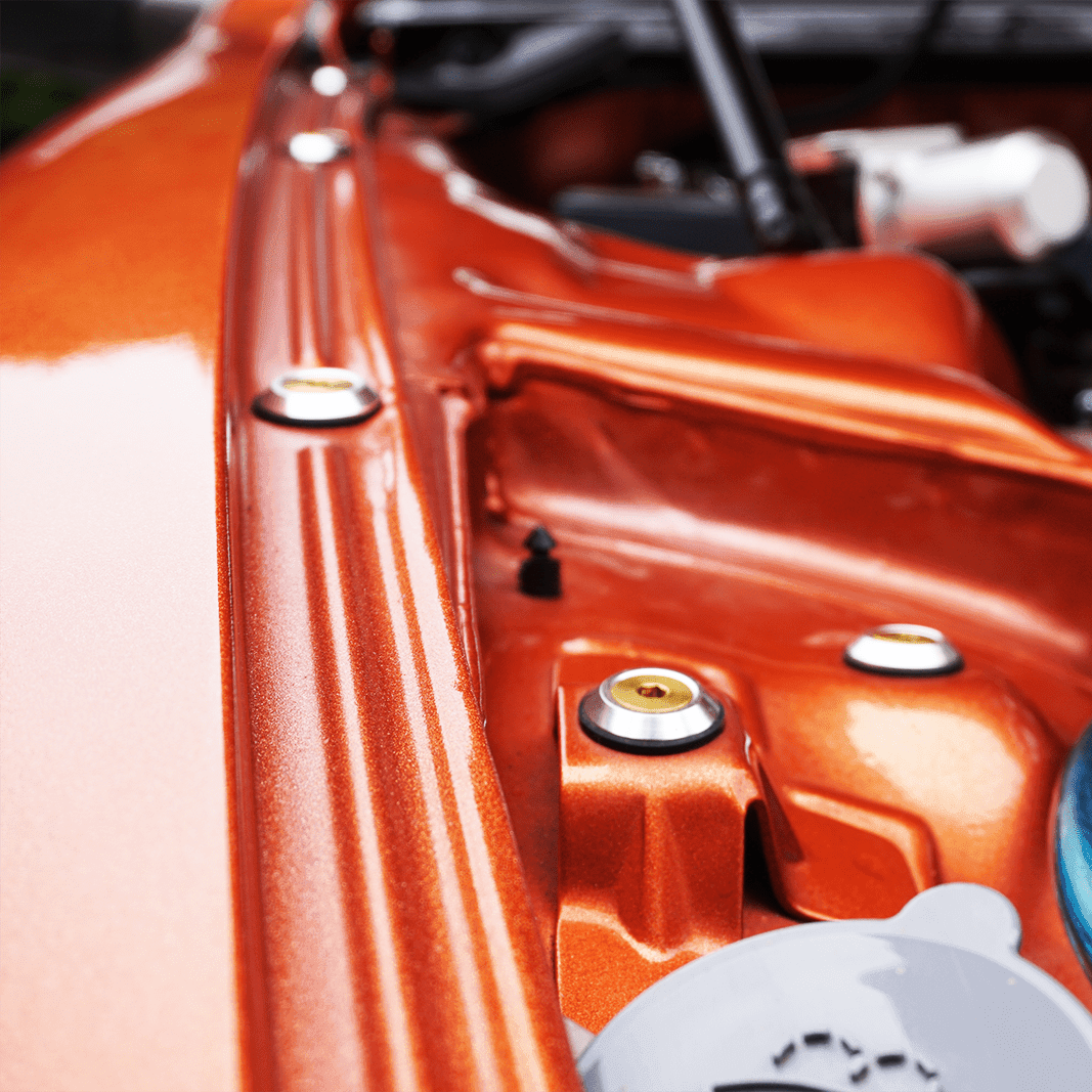 ZSPEC "Stage 2" Dress Up Bolts® Kit for Nissan 300zx Z32, Titanium & Billet