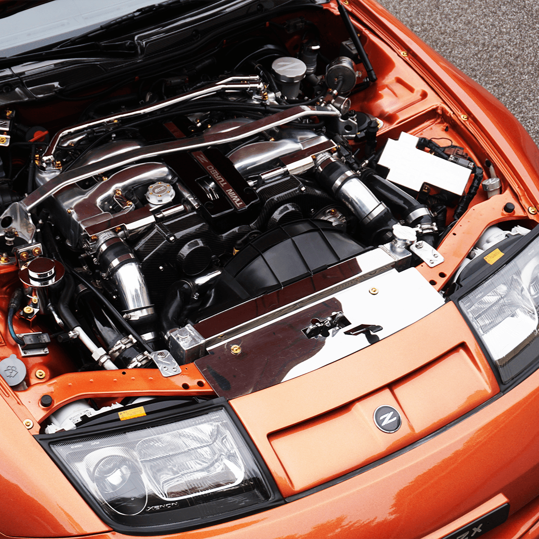 ZSPEC "Stage 2" Dress Up Bolts® Hardware Kit for Nissan 300zx Z32, Titanium