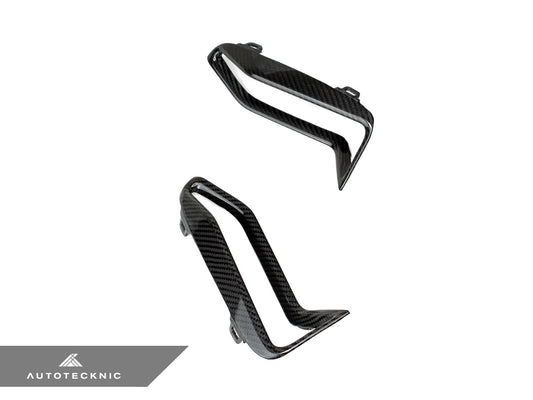 AutoTecknic Dry Carbon Front Bumper Grille Trim Set - G20 M340i M-Sport Pre-LCI