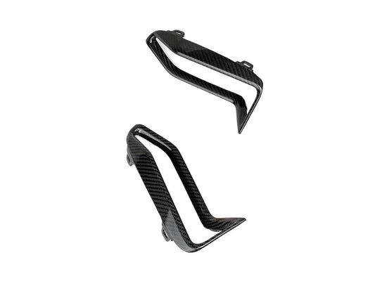 AutoTecknic Dry Carbon Front Bumper Grille Trim Set - BMW G20 M340i M-Sport Pre-LCI