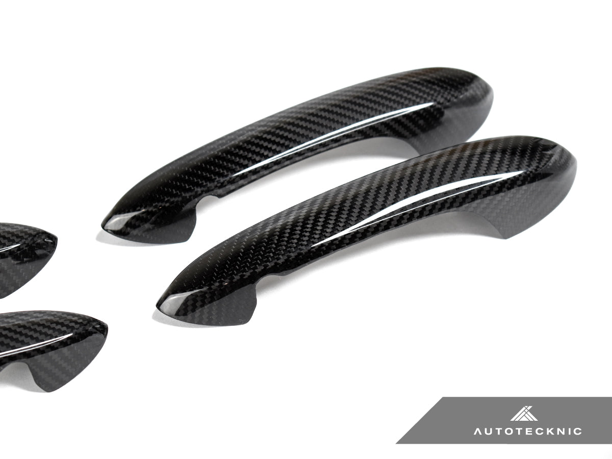 AutoTecknic Dry Carbon Door Handle Trim Set - F95 X5M | F96 X6M