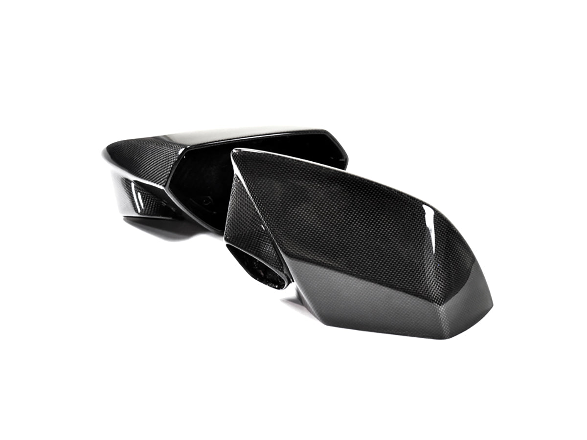 AutoTecknic Replacement Dry Carbon Mirror Covers - Lamborghini Huracan LP610-4 | LP580-2