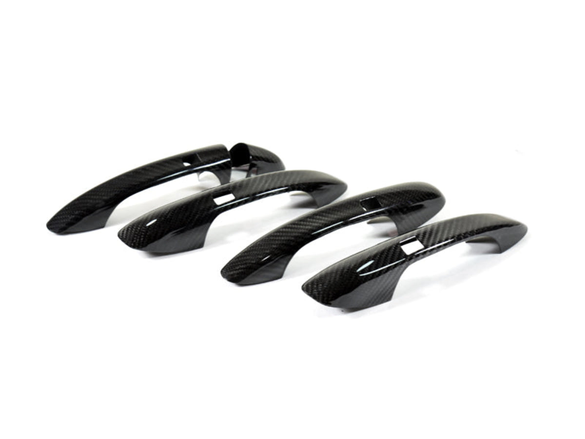 AutoTecknic Dry Carbon Fiber Door Handle Trims - Mercedes-Benz W205 | W213 | W222