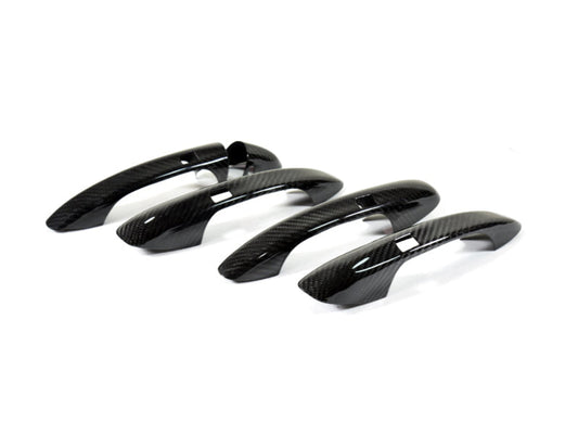 AutoTecknic Dry Carbon Fiber Door Handle Trims - Mercedes-Benz W205 | W213 | W222
