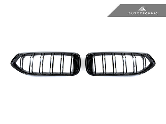AutoTecknic Dual-Slats Gloss Black Front Grille Set - G29 Z4