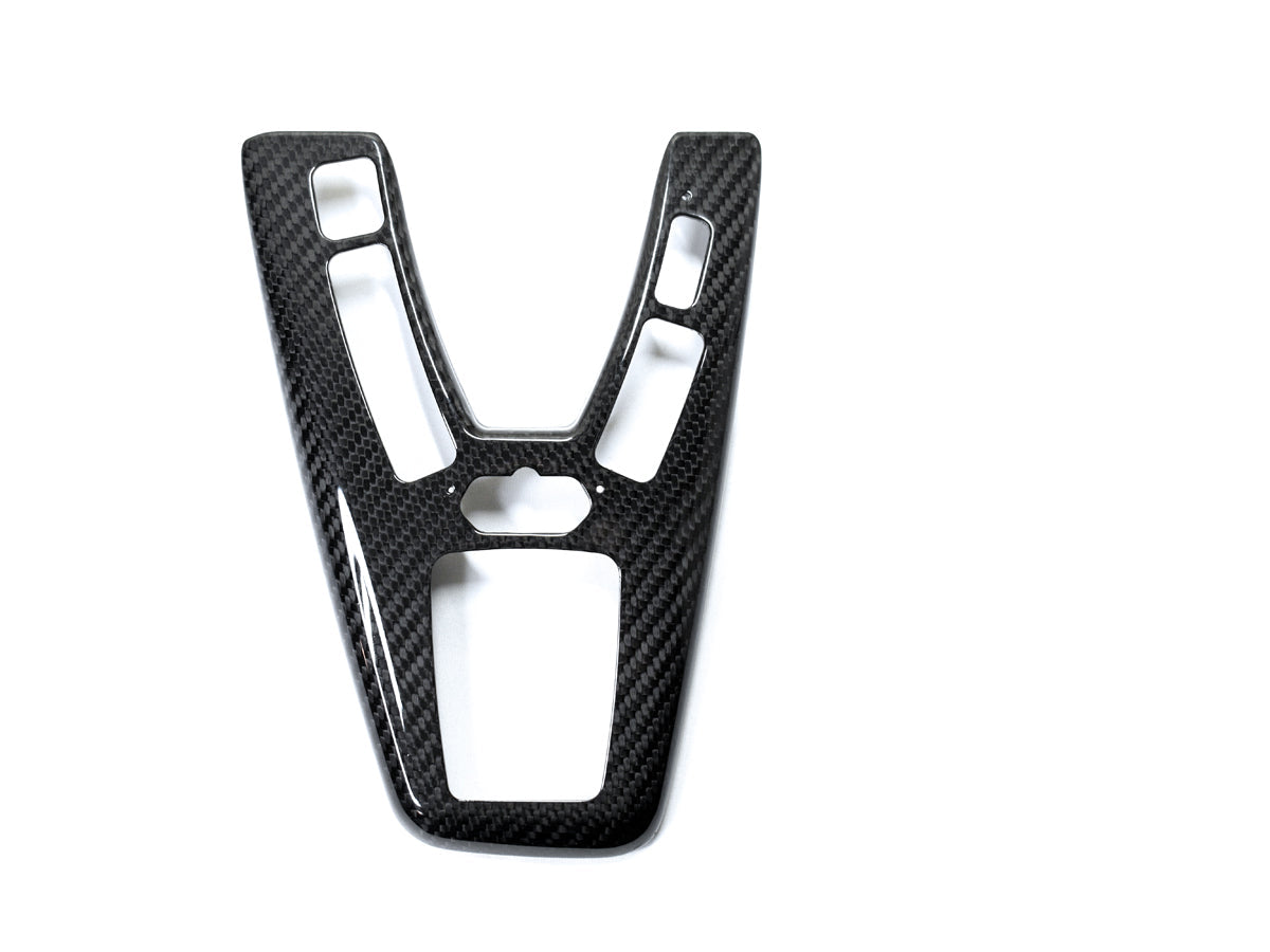 AutoTecknic Dry Carbon Fiber Shift Console Trim - BMW F10 M5 M-DCT