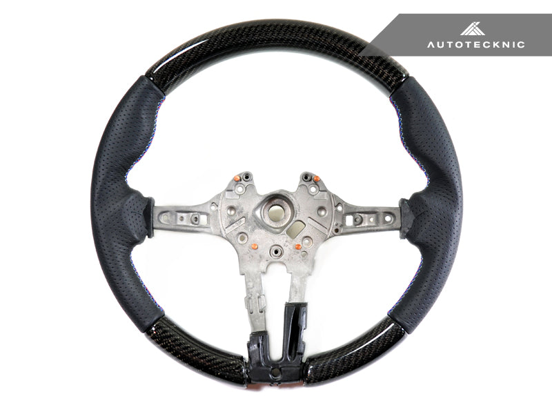 AutoTecknic Replacement Carbon Steering Wheel - BMW F30 3-Series M-Sport