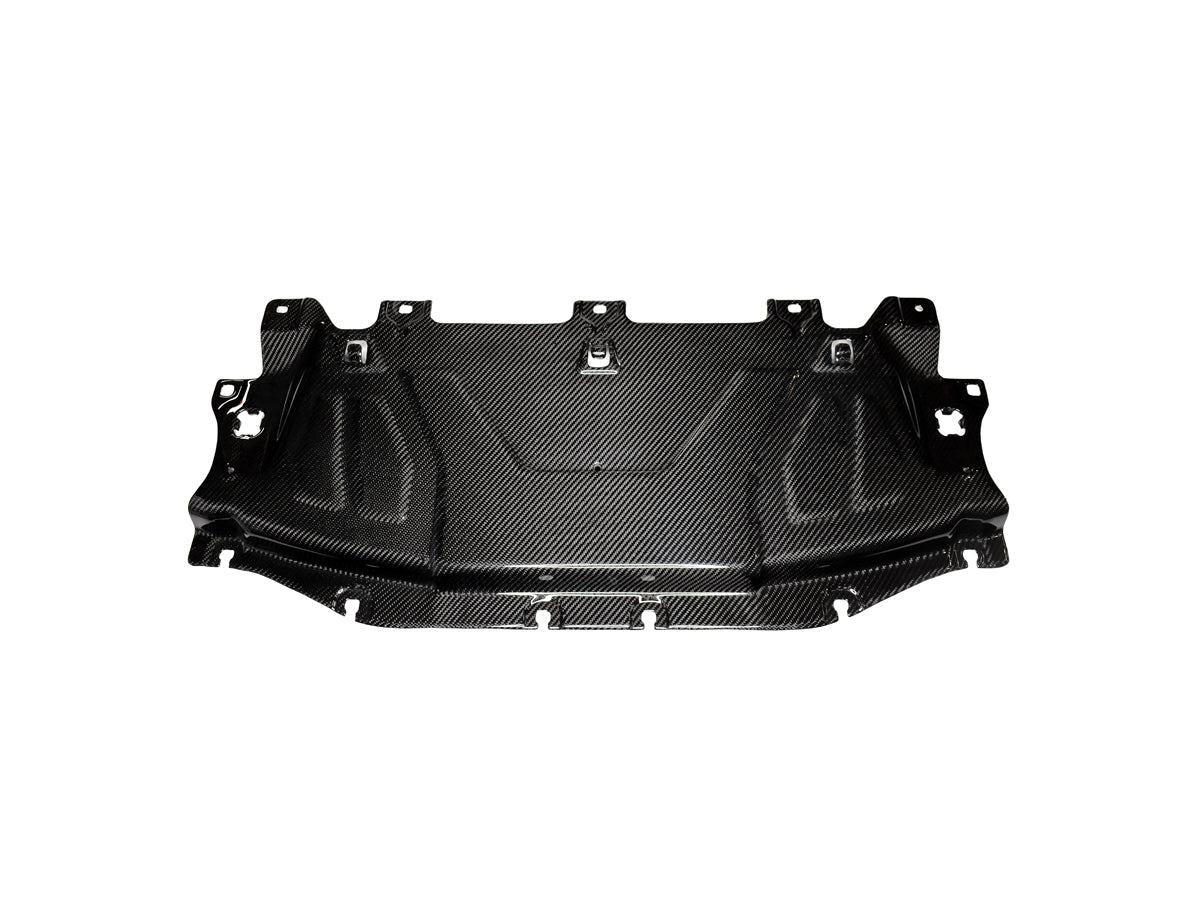 AutoTecknic Dry Carbon Fiber Cooling Shroud - Toyota A90 Supra
