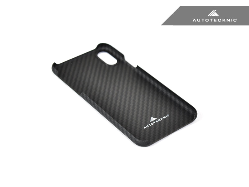 AutoTecknic Dry Carbon iPhone Cover - iPhone XS MAX - Matte Finish