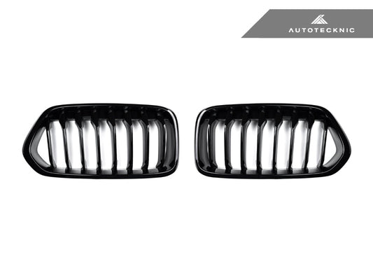 AutoTecknic Gloss Black Front Grille Set - F39 X2