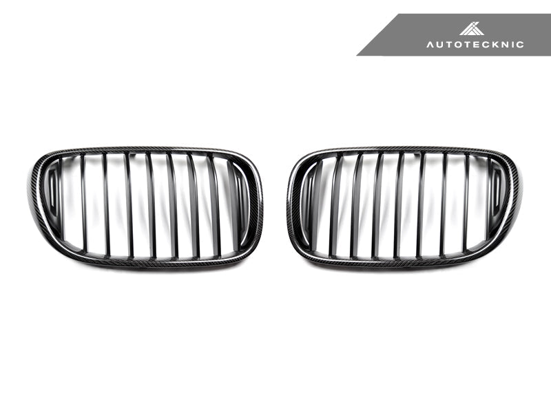 AutoTecknic Carbon Fiber Front Grille Set - G11/ G12 7-Series Pre-LCI (16-19)