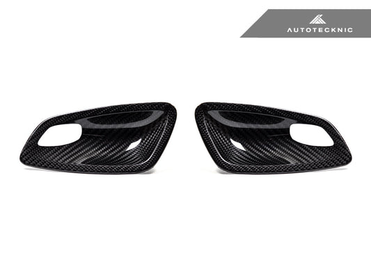 AutoTecknic Dry Carbon Interior Door Handle Trims - E92 3-Series & M3 | E93 3-Series & M3
