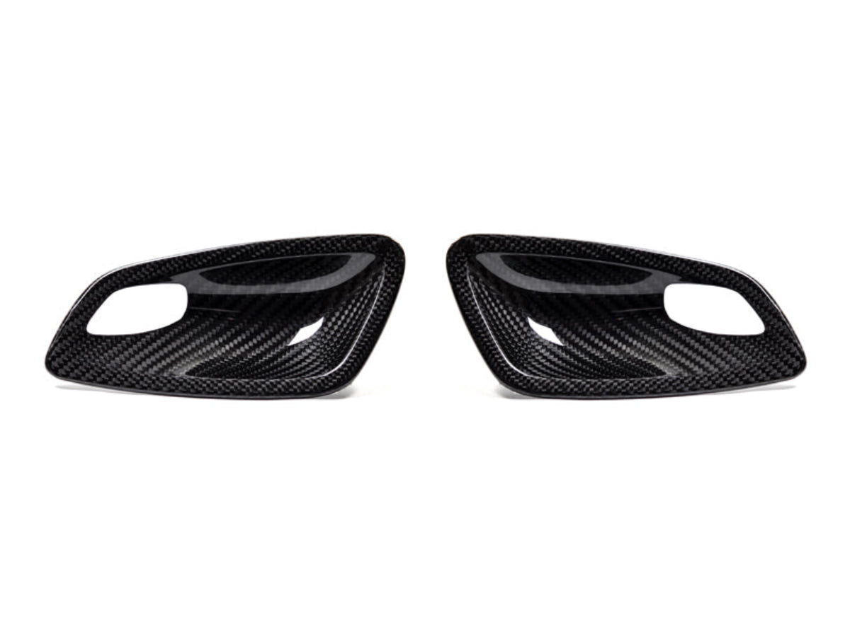 AutoTecknic Dry Carbon Interior Door Handle Trims - BMW E92 3-Series & M3 | E93 3-Series & M3