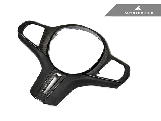 AutoTecknic Carbon Alcantara Steering Wheel Trim - G20 3-Series