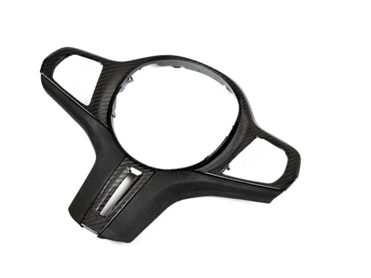 AutoTecknic Carbon Alcantara Steering Wheel Trim - BMW G42 2-Series