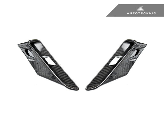 AutoTecknic Dry Carbon Fiber Fender Pocket Set - F90 M5 | M5 Competition