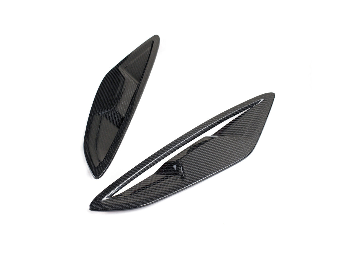 AutoTecknic Dry Carbon Fiber Fender Trim Set - BMW G14/ G15/ G16 8-Series